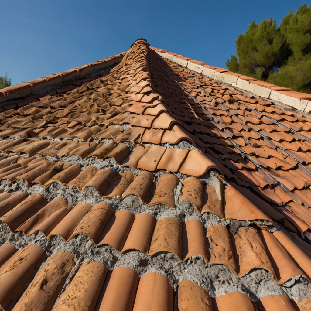 Inspection de toiture par drone